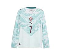 PUMA Maillot version Player à manches longues Away Portugal Homme, Accessoires, Blanc, S S