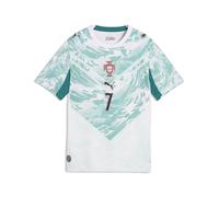 PUMA Maillot version Player Away Portugal Enfant et Adolescent, Accessoires, Blanc, 15-16Y 15-16Y