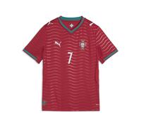 PUMA Maillot version Player Home Portugal 2026 Enfant et Adolescent, Accessoires, Rouge, 5-6Y 5-6Y