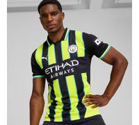Puma Manchester City 24/25 Away Jersey Men, Vêtements, Navy/Jaune Glow, L
