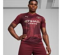 Maillot Third De Manchester City 2024/25 Saison - Réplique - Homme - Bordeaux - Taille : L
