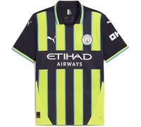 Maillot Extérieur De Manchester City 2024/25 Saison - Réplique - Homme - Nouvelle Marine - Taille : M