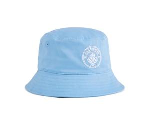 PUMA Manchester City Essentials Bob, Bleu clair, Small-medium