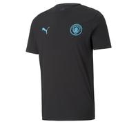 PUMA Manchester City Essentials T-shirt pour enfant, Noir , 11-12 Years