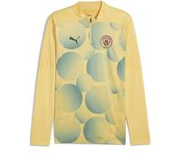 Puma Manchester City Fc Fourth Pre-Match Drill Jacket 2024 2025 Adults Or/Bleu M Male