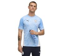 PUMA Manchester City FC Maillot d'entraînement pour Hommes 25/26, Bleu (Team Light Blue x White), L