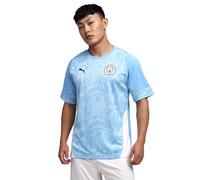 Puma Manchester City Fc 25/26 Training Short Sleeve T-shirt Bleu S Homme