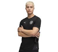 PUMA Manchester City FC Maillot d'entraînement pour Hommes 25/26, Noir (Black x Silver), S