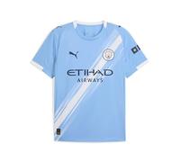 PUMA Manchester City FC Maillot Domicile pour Hommes 25/26, Bleu (Team Light Blue x White), S