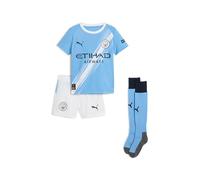 PUMA Manchester City FC Mini-ensemble maillot domicile pour enfants 25/26, Bleu (Team Light Blue x White), 116