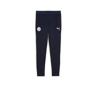 PUMA Manchester City FC Pantalon d'entraînement avec Poche pour Enfants 25/26, Bleu (Deep Navy), 164