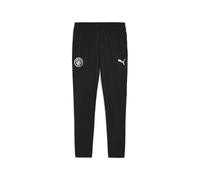 PUMA Manchester City FC Pantalon d'entraînement avec Poche pour Hommes 25/26, Noir (Black x Silver), 3XL