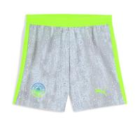 PUMA Manchester City FC Shorts avec Blocage pour Enfants 25/26, Bleu (Cool Weather x Pro Green), 140