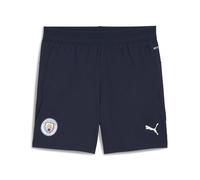 PUMA Manchester City FC Shorts d'entraînement avec Poche pour Enfants 25/26, Bleu (Deep Navy), 152