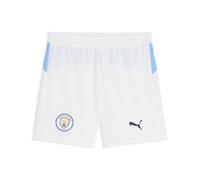PUMA Manchester City FC Shorts pour Enfants 25/26, Blanc (White x Team Light Blue), 176