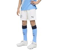 PUMA Manchester City FC Shorts pour Enfants 25/26, Blanc (White x Team Light Blue), 176