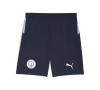 PUMA Manchester City FC Shorts pour Hommes 25/26, Bleu (Deep Navy x Team Light Blue), S