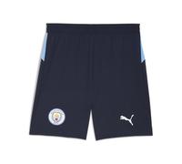 PUMA Manchester City FC Shorts pour Hommes 25/26, Bleu (Deep Navy x Team Light Blue), S