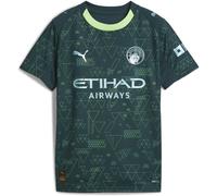 Puma Manchester City Fourth Shirt 2025 2026 Juniors Vert 9-10 (M) Male
