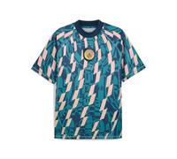 PUMA Manchester City ftblStatement Maillot rétro Bleu turquoise, XL Unisexe