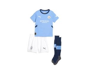 PUMA Manchester City Maillot domicile Mini-Tenue 2024/25 Saison - Équipe bleu clair - Taille: 2 Ans