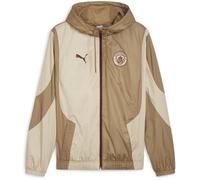 Puma Manchester City Pre-Match Woven Jacket Adults Granola S Male