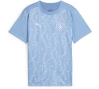 Puma Manchester City Prematch Shirt 2024 2025 Junior Bleu 9-10 (M) Male