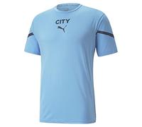 Puma Manchester City Saison 2021/22, ÉquipeHommet de Jeu, Maillot Homme, Team Light Blue-Peacoat, XL