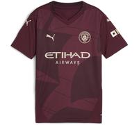 PUMA Manchester City maillot 3ème 2024/2025 enfants rouge F03 164