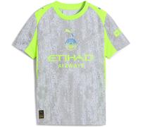 Puma Manchester City Third Shirt 2025 2026 Juniors Gris/Vert 11-12 (L) Male
