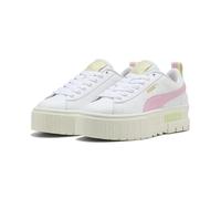 PUMA MAYZE LTH JR Baskets Blanc/Rose Scintillant, 36 EU, Puma Blanc Rose Scintillant, 35.5 EU