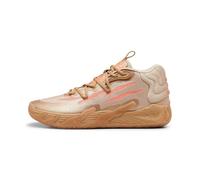 Puma MB.03 CNY Chaussures de basketball, Puma Gold Fluro Peach Pes, 52 EU