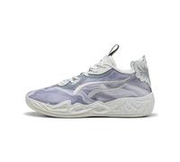 PUMA MB.04 Lo Team Basketball Chaussures Unisex, Chaussures, Feather Gris/Cool Mid Gris/Cool Dark Gris, 39 39