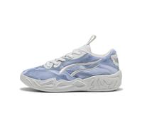 PUMA MB.04 Lo Team Pack Basketball Chaussures Kids, Chaussures, Feather Gris/Cool Mid Gris/Cool Dark Gris, 28 28