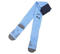 PUMA MCFC Mesh and Cuff Socks Replica Chaussettes de Football, Bleu Clair/Bleu Marine foncé, 24 Homme