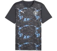 Puma MCFC Prematch SS Jersey, Gris Froid/Gris, M Homme
