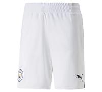 Puma MCFC Shorts Replica Homme, Peacoat-Whisper White, FR : L (Taille Fabricant : L)