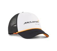 PUMA McLaren F1 Casquette Trucker Logo - Blanc - Taille Unique