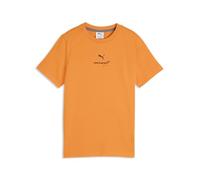 PUMA McLaren F1 T-Shirt Enfant avec Petit Logo McLaren Racing - Orange - Taille : 152