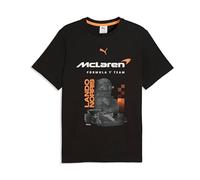 PUMA McLaren F1 T-Shirt Homme Lando Norris avec Graphique Voiture et numéro 4 - Noir - Taille : S