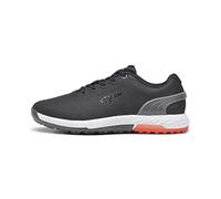 PUMA Men Alphacat Nitro Chaussures de golf, Puma Black Quiet Shade Red Blast, 41 EU