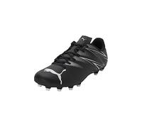 PUMA Men Attacanto Fg/Ag Chaussures de football, Puma Black Silver Mist, 46.5 EU