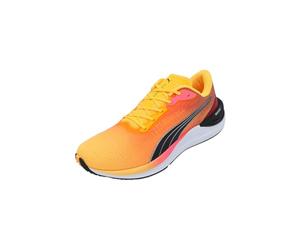 PUMA Men Electrify Nitro 3 Fade Road Running Shoe, Sun Stream-Sunset Glow-PUMA White, 39 EU