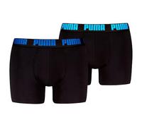 PUMA Men Everyday Boxeur, Blue/Grey Melange, M (Lot de 2) pour des Hommes