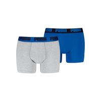 PUMA Men Everyday Boxeur, Blue/Grey Melange, S (Lot de 2) pour des Hommes