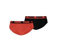 PUMA Men Everyday Bref, Mid Grey Melange/Orange, M (Lot de 2) pour des Hommes