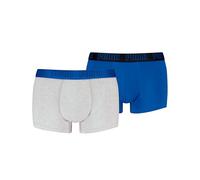 PUMA Men Everyday Tronc, Blue/Grey Melange, L (Lot de 2) pour des Hommes