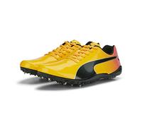 PUMA Men Evospeed Prep Sprint 3 Baskets, Sun Stream Sunset Glow Puma Black, 40.5 EU