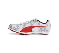 PUMA Men Evospeed Star 8 Baskets, Puma Black Puma White Puma Red, 42.5 EU