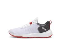 Puma Men Fusion Crush Sport Golf Shoe, Puma White-Dark Coal, 40.5 EU